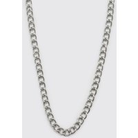 Halskette mit T-Steg, Anhänger und Knebeldetail von boohooman