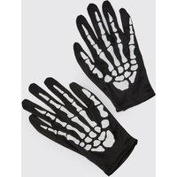 Handschuhe mit Skelett-Print - Schwarz - ONE SIZE, Schwarz Handschuhe mit Skelett-Print - Schwarz - ONE SIZE, Schwarz von boohooman