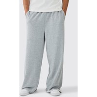 Jogginghose mit extrem weitem Bein und rohem Saum von boohooman