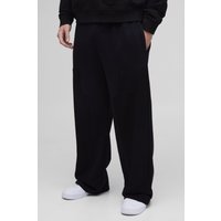 Jogginghose mit weitem Bein - Schwarz - XS, Schwarz von boohooman
