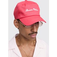 Kappe mit Slogan-Stickerei - Rot - ONE SIZE, Rot von boohooman