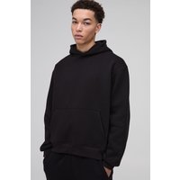 Kastiger 330GSM Oversize Basic Hoodie - Schwarz - XS, Schwarz Kastiger 330GSM Oversize Basic Hoodie - Schwarz - XS, Schwarz von boohooman