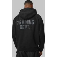 Kastiger Man Active Training Dept Hoodie - Schwarz - XS, Schwarz Kastiger Man Active Training Dept Hoodie - Schwarz - XS, Schwarz von boohooman