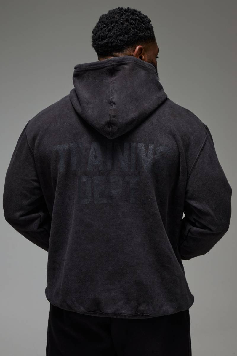 Kastiger Man Active Training Dept. Hoodie - Schwarz - XS, Schwarz Kastiger Man Active Training Dept. Hoodie - Schwarz - XS, Schwarz von boohooman
