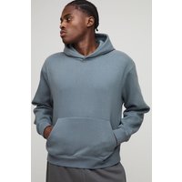Kastiger Oversize Basic Hoodie - Grau - XS, Grau Kastiger Oversize Basic Hoodie - Grau - XS, Grau von boohooman