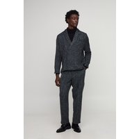 Kastiger Oversize Bouclee-Blazer - Schwarz - 34, Schwarz von boohooman
