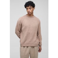 Kastiger Oversize Pullover - Grau - XS, Grau Kastiger Oversize Pullover - Grau - XS, Grau von boohooman