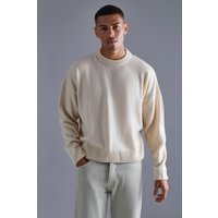 Kastiger Strickpullover Kastiger Strickpullover von boohooman
