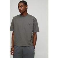 Kastiges BM Signature Oversize T-Shirt von boohooman