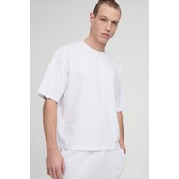 Kastiges Oversize Basic T-Shirt - Weiß - XL, Weiß von boohooman