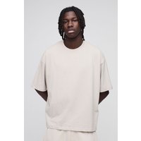 Kastiges Oversize Basic T-Shirt von boohooman