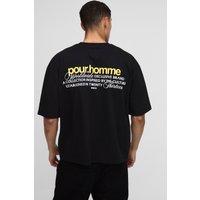 Kastiges Oversize Homme T-Shirt von boohooman