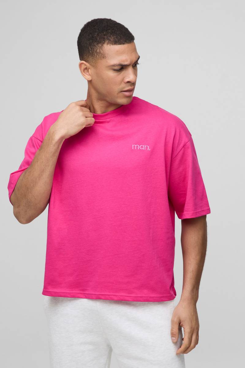 Kastiges Oversize Man-Sweatshirt T-Shirt von boohooman