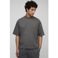 Kastiges Oversize T-Shirt - Grau - XL, Grau Kastiges Oversize T-Shirt - Grau - XL, Grau von boohooman