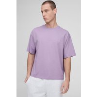 Kastiges Oversize T-Shirt mit BM Signature Stickerei von boohooman
