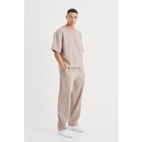 Kastiges Oversize T-Shirt & Hose von boohooman