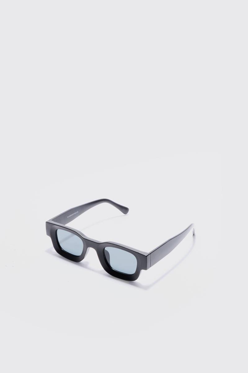 Klobige schwarze Sonnenbrille mit eckigen Gläsern von boohooman