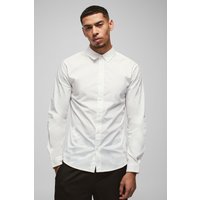 Langärmliges Slim-Fit Hemd Langärmliges Slim-Fit Hemd von boohooman