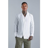 Langärmliges strukturiertes Hemd Langärmliges strukturiertes Hemd von boohooman