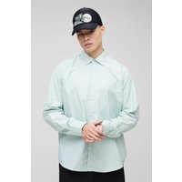 Langärmliges super Oversize Hemd mit Streifen Langärmliges super Oversize Hemd mit Streifen von boohooman