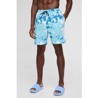 Lange Camouflage Badehose von boohooman