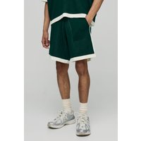 Lockere, gerippte Man-Shorts - Grün - XS, Grün Lockere, gerippte Man-Shorts - Grün - XS, Grün von boohooman