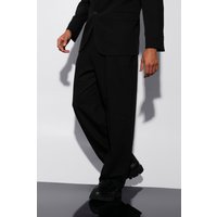 Lockere Anzughose - Schwarz - 36, Schwarz von boohooman