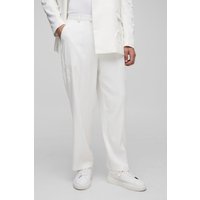 Lockere Anzughose mit Kreuz-Applikation von boohooman