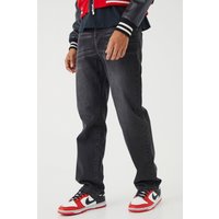 Lockere Jeans - Grau - 32S, Grau von boohooman