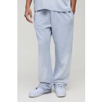 Lockere Jogginghose mit Strass - Blau - L, Blau Lockere Jogginghose mit Strass - Blau - L, Blau von boohooman