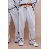 Lockere Jogginghose mit geteiltem Saum - Grau - L S, Grau Lockere Jogginghose mit geteiltem Saum - Grau - L S, Grau von boohooman