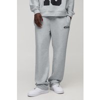 Lockere Man Jogginghose - Grau - XS, Grau von boohooman