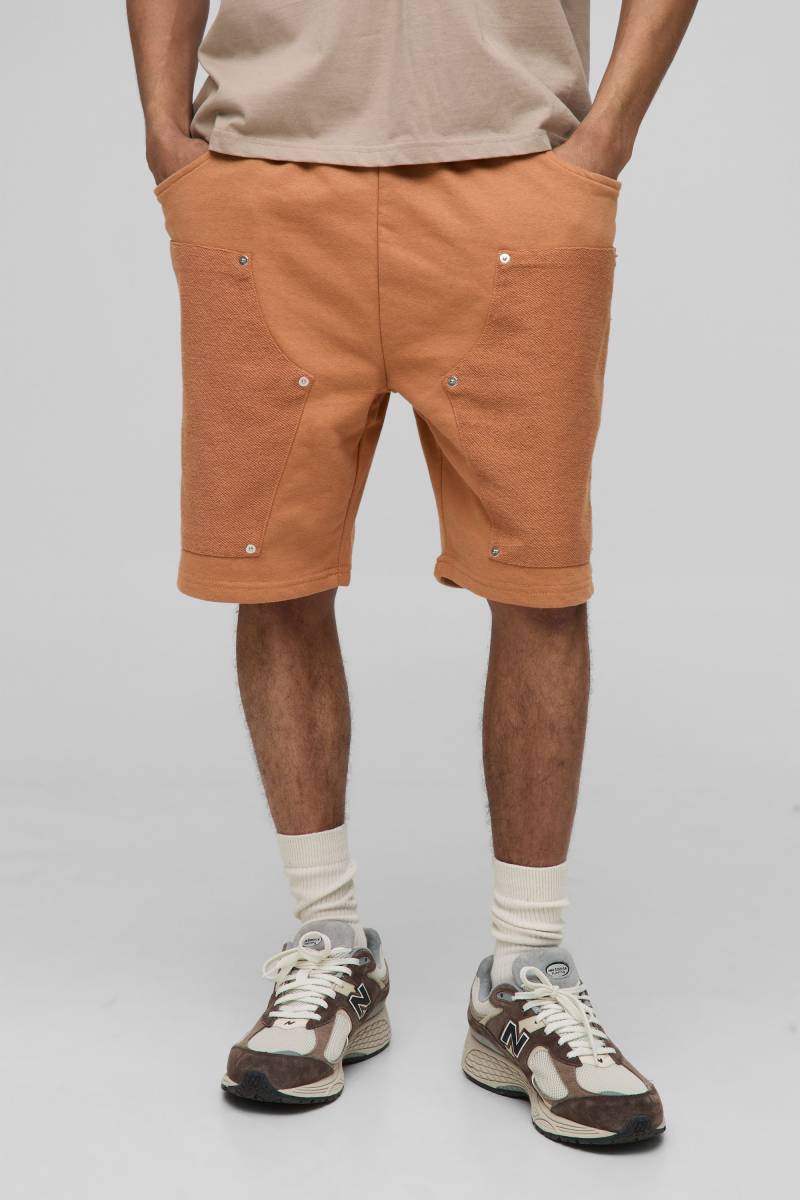 Lockere Shorts - Beige - XS, Beige Lockere Shorts - Beige - XS, Beige von boohooman