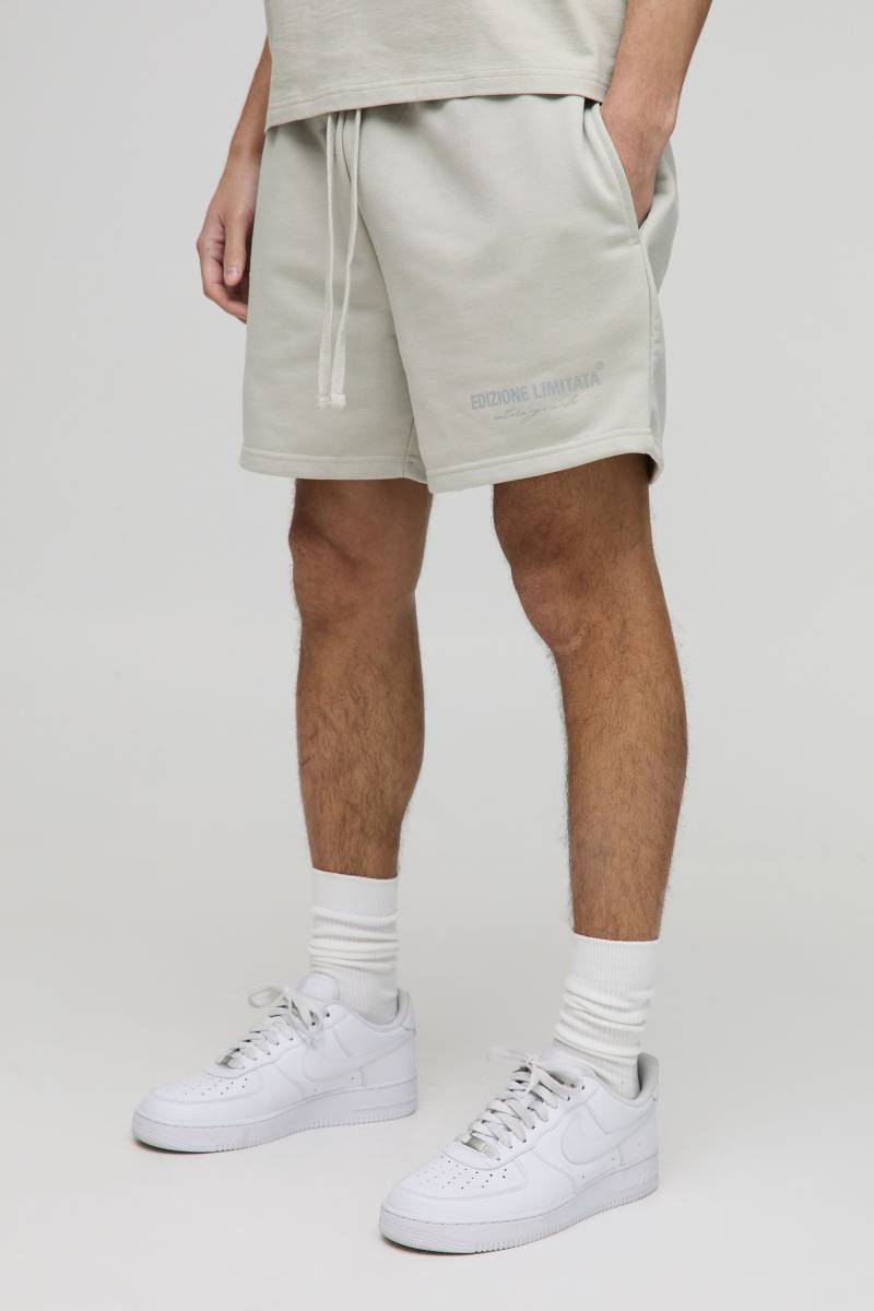 Lockere Shorts - Grau - XS, Grau von boohooman