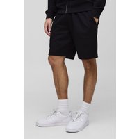 Lockere mittellange Basic Shorts - Schwarz - XS, Schwarz Lockere mittellange Basic Shorts - Schwarz - XS, Schwarz von boohooman