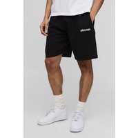 Lockere mittellange Official Man Shorts - Schwarz - XS, Schwarz Lockere mittellange Official Man Shorts - Schwarz - XS, Schwarz von boohooman