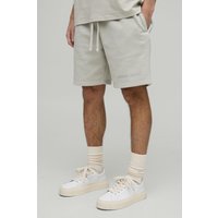 Lockere mittellange Shorts - Grau - XS, Grau Lockere mittellange Shorts - Grau - XS, Grau von boohooman