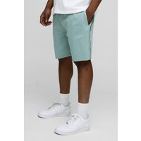 Lockere mittellange Shorts - Grün - XS, Grün von boohooman
