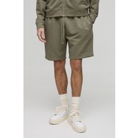 Lockere mittellange Shorts - Khaki - XS, Khaki Lockere mittellange Shorts - Khaki - XS, Khaki von boohooman