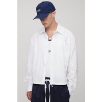 Long Sleeve Embroidered Boxy Oversized Bungee Hem Poplin Shirt - Weiß - L, Weiß Long Sleeve Embroidered Boxy Oversized Bungee Hem Poplin Shirt - Weiß - L, Weiß von boohooman