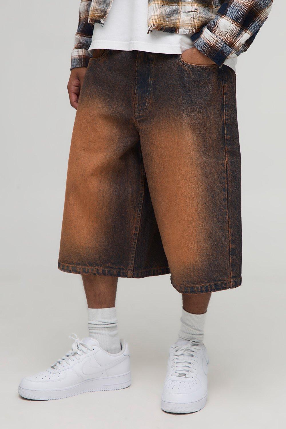 Getönte Jorts - Orange - 30, Orange Getönte Jorts - Orange - 30, Orange von boohooman
