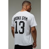 MAN Active Bronx Gym Oversize T-Shirt - Weiß - XS, Weiß MAN Active Bronx Gym Oversize T-Shirt - Weiß - XS, Weiß von boohooman