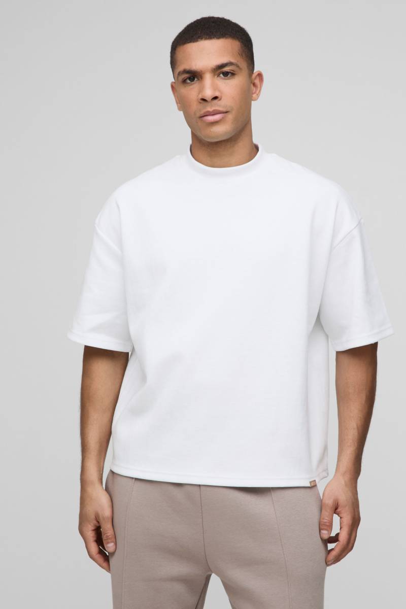 Kastiges Oversize Man T-Shirt - Weiß - XS, Weiß Kastiges Oversize Man T-Shirt - Weiß - XS, Weiß von boohooman