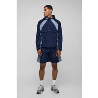 Oversize Man Regenjacke - Blau - XS, Blau von boohooman