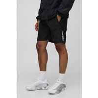 Lockere Man Nylon-Shorts - Schwarz - XS, Schwarz Lockere Man Nylon-Shorts - Schwarz - XS, Schwarz von boohooman