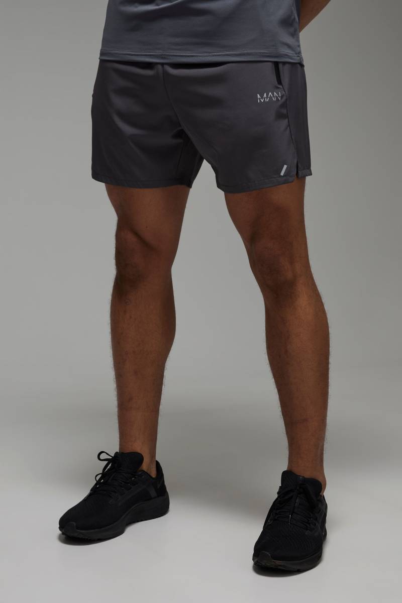Man Active 5-in-1 Shorts - Khaki - 2XL, Khaki von boohooman