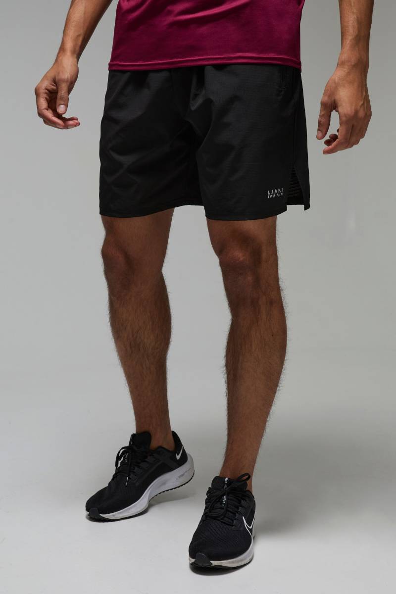 Man Active 7inch Shorts - Schwarz - XS, Schwarz Man Active 7inch Shorts - Schwarz - XS, Schwarz von boohooman