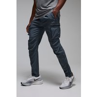 Man Active Cargo-Jogginghose - Grau - XS, Grau von boohooman