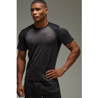 Man Active Colorblock Performance T-Shirt - Schwarz - M, Schwarz von boohooman