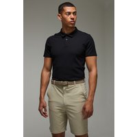 Man Active Golf Polo-Shirt - Schwarz - XS, Schwarz Man Active Golf Polo-Shirt - Schwarz - XS, Schwarz von boohooman